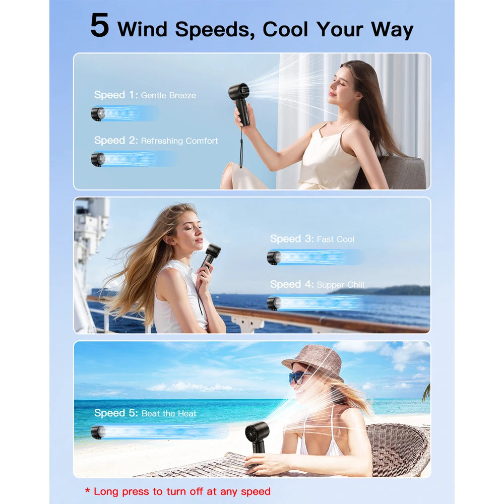 Handheld Mini Portable Fan