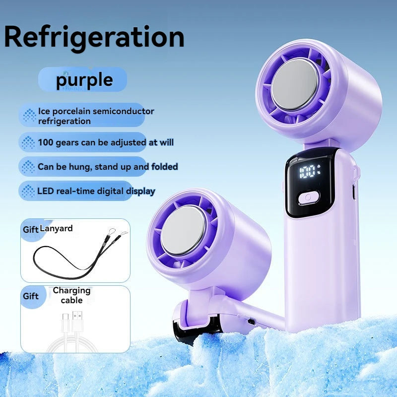 Handheld High-speed Portable Fan