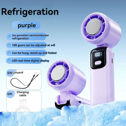 Handheld High-speed Portable Fan
