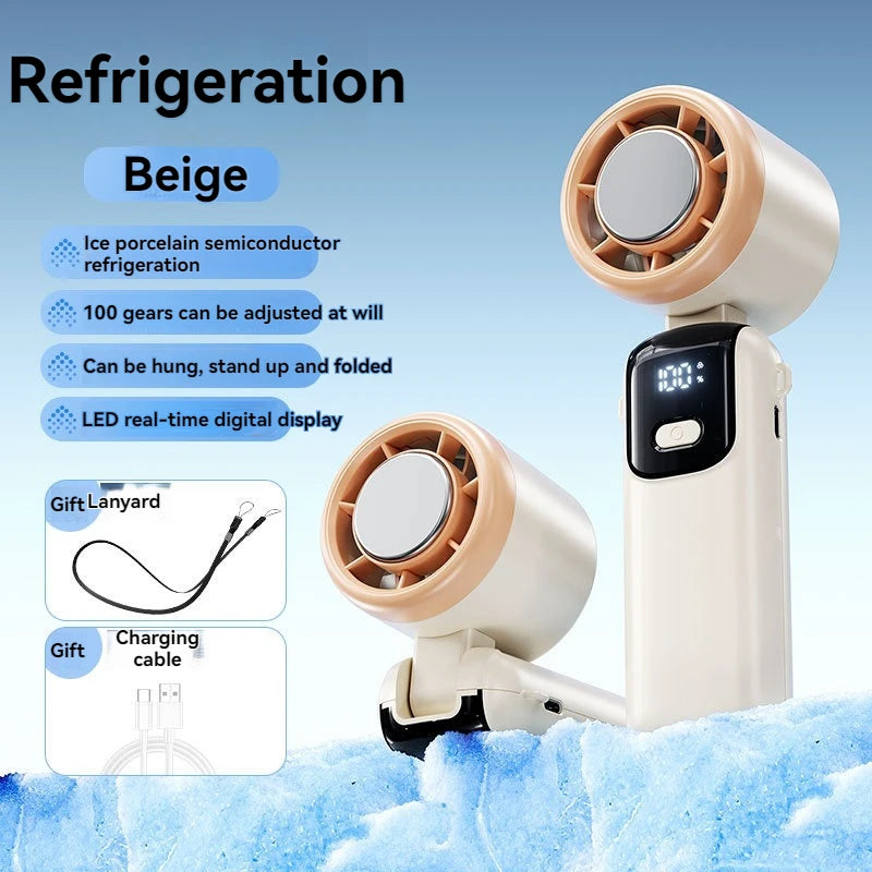 Handheld High-speed Portable Fan